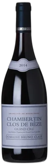 photo Bruno Clair Clos de Beze Grand Cru, 2019