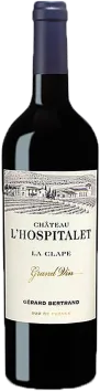 photo Gérard Bertrand la Clape Château l’Hospitalet Rouge 2021 Vin Languedoc