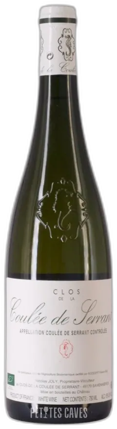 photo du vin Coulée de Serrant 2023 Virginie et Nicolas Joly