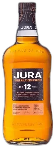 photos du vin Whisky Jura 12 Ans Single Malt