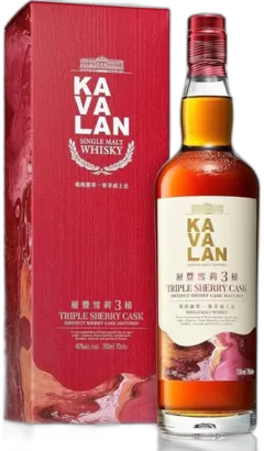 image du vin Kavalan Triple Sherry Cask Single Malt Whisky