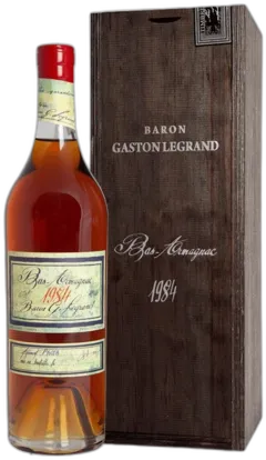 photo Baron Gaston Legrand Bas-Armagnac 1984