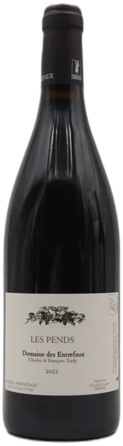 aperçu du vin Crozes Hermitage "les Pends" 2022 Domaine Entrefaux