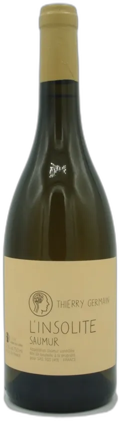 vue du vin Thierry Germain Aoc Saumur "l'Insolite" 2020 Blanc
