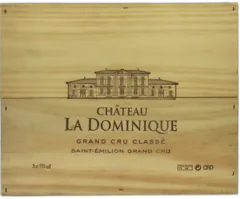 illustration du vin Château la Dominique Aoc Saint-Emilion Grand Cru 2016 Rouge 3 bt
