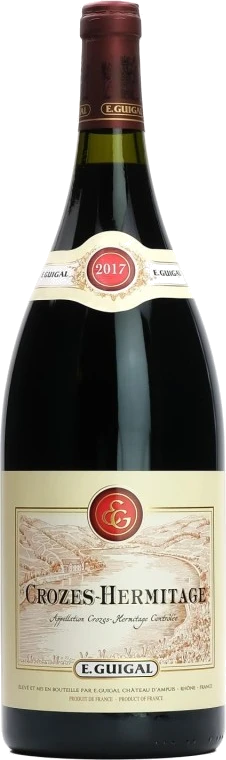 photo Crozes Hermitage Rouge Magnum Guigal