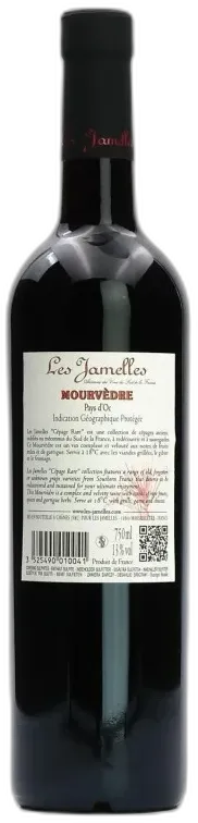photo du vin Mourvèdre les Jamelles