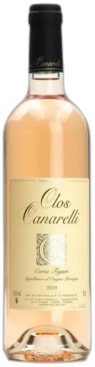 photo du vin Corse Figari Rosé Clos Canarelli