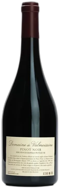 photo du vin Domaine de Valmoissine Pinot Noir Latour