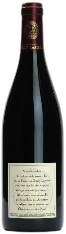 image du vin Irancy Bailly Lapierre