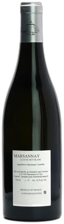 photo du vin Marsannay Clos du Roy Blanc Fournier