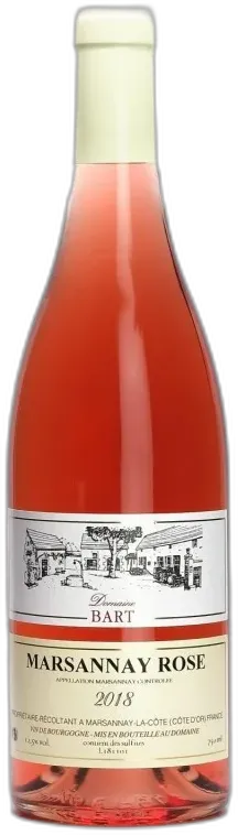 aperçu du vin Marsannay Rosé Domaine Bart