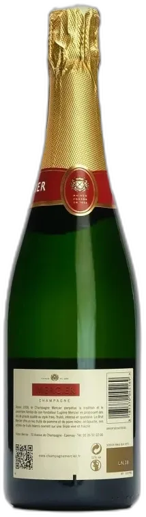 photos du vin Champagne Mercier Brut
