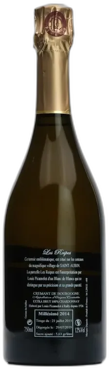 vue du vin Crémant de Bourgogne les Reipes Louis Picamelot