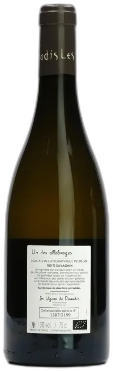 photo du vin Savagnin des Allobroges Dominique Lucas