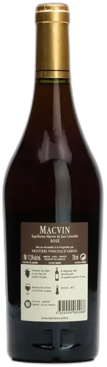 image du vin Macvin Rosé
