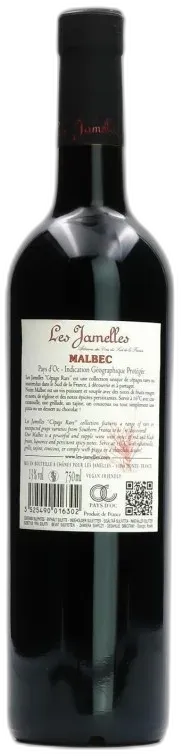 photos du vin Malbec les Jamelles