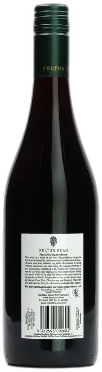photo Pinot Noir Bannockburn Felton Road