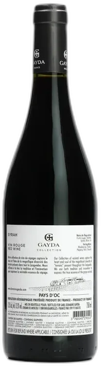 photo Syrah Gayda Collection 2022