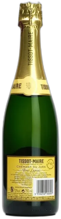 photo du vin Crémant du Jura Lapiaz Tissot Maire