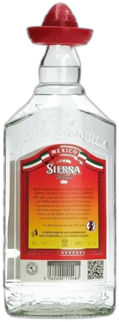 photo Tequila Silver Sierra