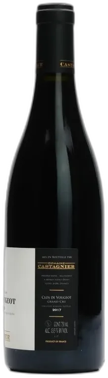 photo du vin Clos de Vougeot Grand Cru Castagnier 2019