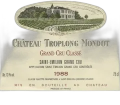 photo du vin Troplong Mondot