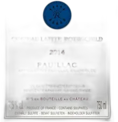 image du vin Château Lafite Rothschild