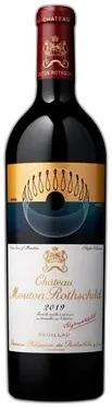 vue du vin Collection Château Mouton Rothschild 1er Cru Classé