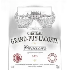 photo du vin Château Grand-Puy-Lacoste