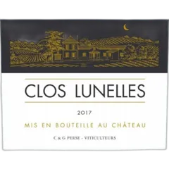 illustration du vin Clos Lunelles