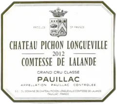 photo du vin Château Pichon Longueville Comtesse de Lalande