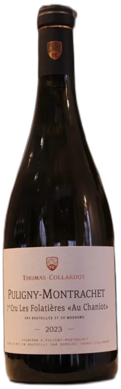 vue du vin Puligny Montrachet Premier Cru les Folatieres Thomas Collardot