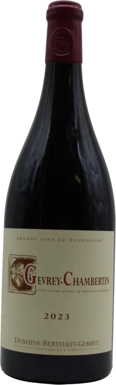 aperçu du vin Berthaut Gerbet Gevrey Chambertin