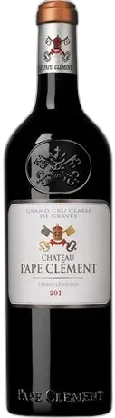 vue du vin Château Pape Clément Cru Classé de Graves