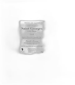 photo du vin Château Saint Georges Côte Pavie