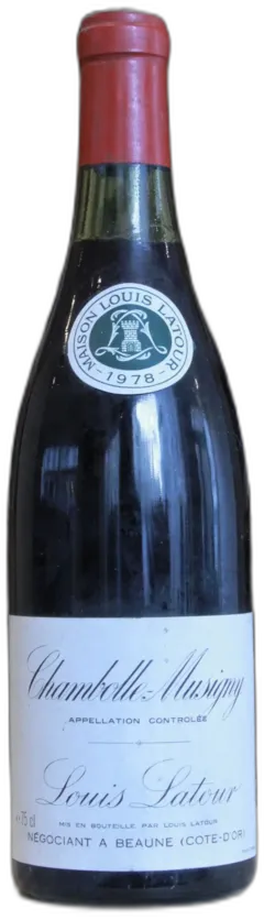 capture du vin Domaine Louis Latour Chambolle Musigny