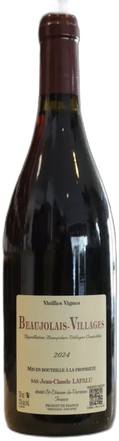 photo du vin Beaujolais Villages "Cuvee de la Vieille Vigne" Lapalu