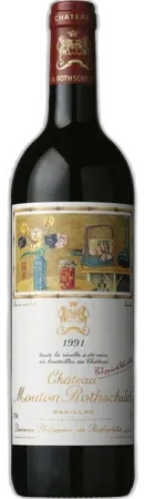 vue du vin Collection Château Mouton Rothschild 1er Cru Classé