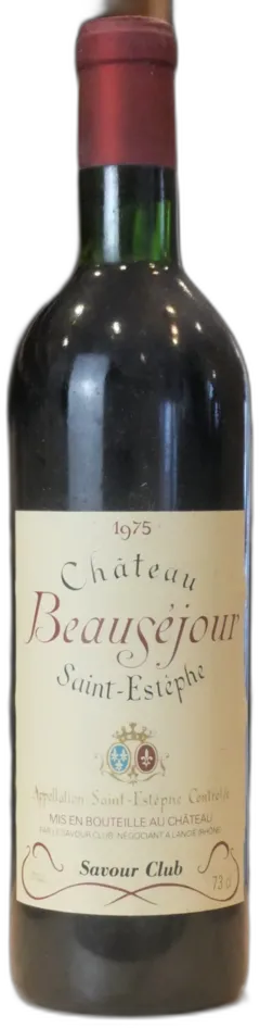 photo du vin Beauséjour