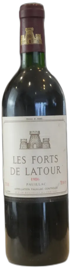 illustration du vin les Forts de Latour