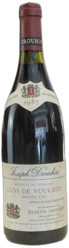 photo du vin Joseph Drouhin Clos de Vougeot Grand Cru