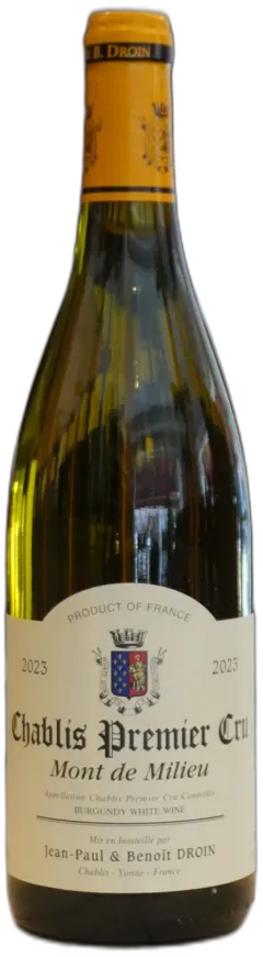 photo du vin Aoc Chablis 1er Cru Mont de Milieu Domaine Gautheron