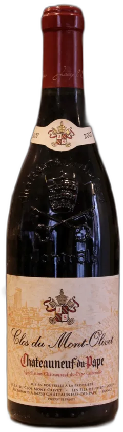 capture du vin Clos du Mont-Olivet