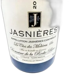 photo du vin Clos des Molières Jasnières la Roche Bleue