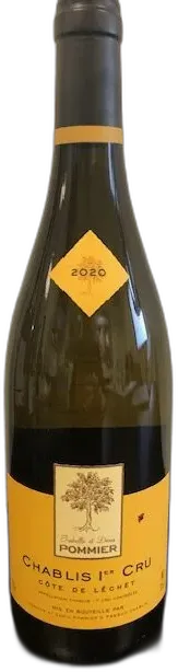 image du vin Isabelle et Denis Pommier "Côte de Lechet" Chablis 1er Cru Blanc Bio