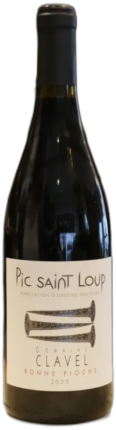 image du vin Pic Saint-Loup "Bonne Pioche" Domaine Clavel