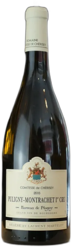 photo du vin Comtesse de Cherisey Puligny Montrachet Hameau de Blagny