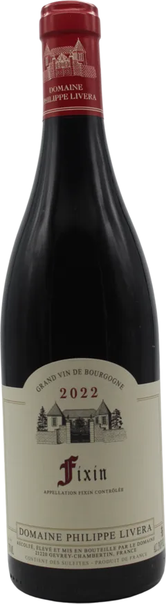 photo du vin Philippe Livera Fixin