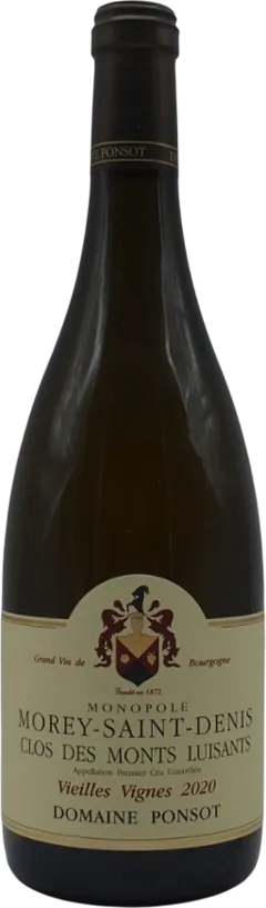 illustration du vin Morey-Saint-Denis Blanc 1er Cru Clos des Monts Luisants Monopole 2020